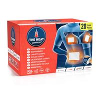 THE HEAT COMPANY Scaldacollo, 20 pezzi, cerotti termici per schiena e collo, extra caldi, scalda il corpo, scaldacollo, calore per 12 ore, attivazione all'aria aperta, puramente naturale