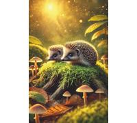 The Hedgehog's Haven: Lined Paperback Notebook Journal: A Cute and Cozy Stationery Companion for Thoughts, Notes, and Daily Musings