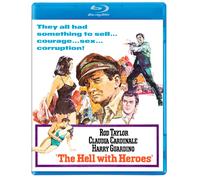The Hell with Heroes (Blu-ray) Rod Taylor Claudia Cardinale Harry Guardino