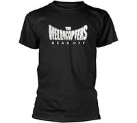 The Hellacopters Head off Black T-Shirt Printed Tee Graphic Top for Men Shirt M