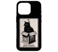 The Hermit Tarocco Carta Mistico Gatto In Scatola Divertente Gatto Custodia per iPhone 16 Pro