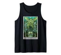 The Hierophant Tarocco Carta Dark Cosmic Horror Halloween Goth Canotta