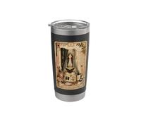 The High Priestess | Tarot Card Scrapbook Design Bicchiere termico in acciaio inox doppia parete