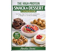 The High-Protein Snack & Dessert Cookbook: Low-Sugar, High-Protein Snacks and Desserts for Weight Loss and Muscle Building