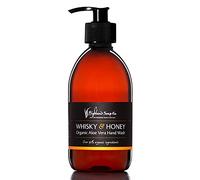The Highland Soap Company - Detergente per le mani al whisky e al miele, 300 ml, formula biologica e lussuosa