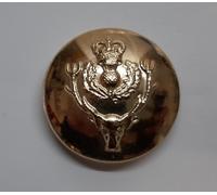 The Highlanders Bottoni British Army Queen's Corona Insignia Taglia L No1 No2