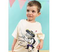 The Highway Rat Beige Character T-shirt a maniche corte Unisex Bambini