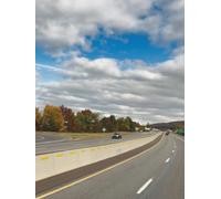 The Highway Series: Pennsylvania Notebook: Hardcover College Ruled Composition Journal for School, Office, and Highway Road Trip Memories (8.5 x 11, 100 Lined Pages)