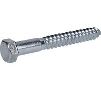 The Hillman Group 230131 hex lag Screw, 1/5,1 cm "x 10,2 cm, zinco, pezzi