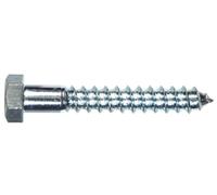 The Hillman Group 230140 - Vite a testa esagonale, 1/2" x 5-1/2", zincata, confezione da 25