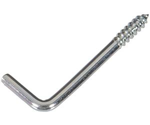 The Hillman Group 320486 .192 x 2 - 5/20,3 cm zinc-plated Square bend Hook 100-pack