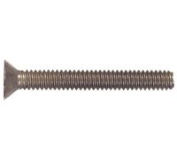 The Hillman Group 44112 10 - 24 x 2 - 1/5,1 cm Flat Head Phillips Machine Screw, stainless steel, 15-pack