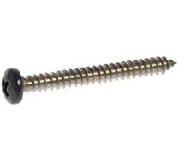The Hillman Group 44375 8 x 5,1 cm nero pan Head Phillips Sheet Metal Screw, stainless steel, 15-pack