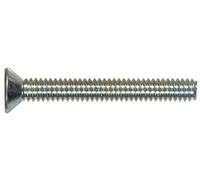 The Hillman Group 45478 1/4 - 28 x 2 - 1/5,1 cm Flat Head Phillips Machine Screw, 12-pack