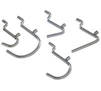 The Hillman Group 592803 1/8 peg Utility Hook ASSORTMENT592803, zinco, 1/8 peg 26-pack