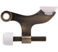 The Hillman Group 851315 Hinge pin Door stop - for Hollow Core Doors - Antique Brass 1-pack, 851315