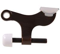 The Hillman Group 852923 Hinge pin Door stop - for Hollow Core Doors - Antique Bronze 1-pack