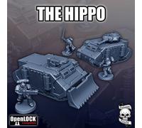 The Hippo Carro Armato APC Trasporto Corazzato Proxy 3D Rhino Razorback Veicolo