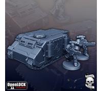 The Hippo Carro Armato APC Trasporto Corazzato Proxy 3D Rhino Razorback Veicolo