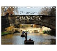 The historic Cambridge (Wall Calendar 2027 DIN A4 landscape), CALVENDO 12 Month