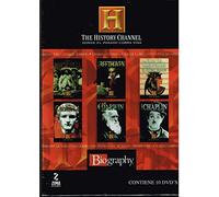 THE HISTORY CHANNEL [BIOGRAPHY] 10 DVD'S [CHAPLIN,WILDE,VANGOGH,CALIGULA Y MAS....[NTSC/REGION 1 & 4 DVD. Import-Latin America].