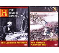 The History Channel : The Louisiana Purchase , the Mexican American War : Expanding America's Borders 2 Pack