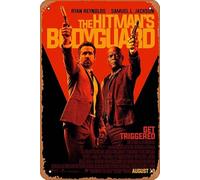 The Hitman's Bodyguard 2017 Targa in metallo retrò decorazione da parete 30,5 x 20,3 cm poster del film look vintage