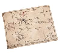 The Hobbit Art Print Thorin's Map 40 x 30 cm