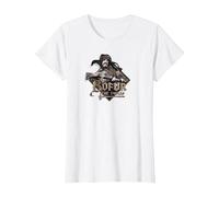 The Hobbit Bofur Maglietta, Donna, Bianco, M