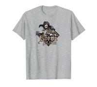 The Hobbit Bofur Maglietta, Uomo, Grigio Melange, 4XL
