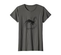 The Hobbit Great Eagle Sketch Maglietta, Donna, Asfalto, 3XL