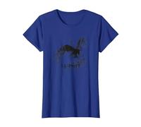 The Hobbit Great Eagle Sketch Maglietta, Donna, Blu Reale, XXL