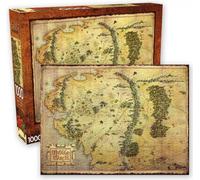 The Hobbit Middle Earth Mappa Puzzle 1000 Pezzi 710mm x 510mm