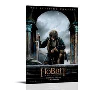 The Hobbit - Poster da parete impermeabile su tela, adatto per ufficio, camera da letto, soggiorno, poster con cornice, stile 20 x 30 cm