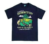The HobbitThe Cozy Town Of Hobbiton Maglietta Adulto Unisex (TT864)