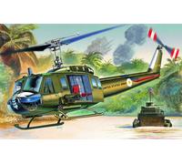 The Hobby Company Italeri 1247S UH-1D Slick Helicopter Model Kit
