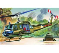 The Hobby Company Italeri 1247S UH-1D Slick Helicopter Model Kit