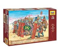 The Hobby Company ZVEZDA 500788006 - 1:72 Persian Infantry - Kit di montaggio - Kit di montaggio - per principianti - dettagliato