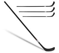 the hockey pro shop No Name - Bastone da hockey su ghiaccio, 100% fibra di carbonio 18k, leggero, impugnatura testurizzata