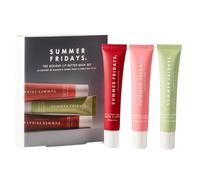 The Holiday Lip Butter Balm - Set di 3 pezzi rosa zucchero dolce menta ciliegia in scatola