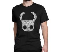 The Hollow Knight T-Shirts Men Game Awesome Pure Cotton Tee Shirt O Neck Short Sleeve T Shirt Clothes Black L
