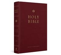 The Holy Bible: English Standard Version, Burgundy, Pew and Worship Bible