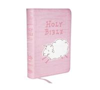 The Holy Bible: Internationa Children's, Really Woolly, Pink,