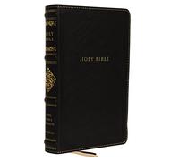 The Holy Bible: King James Version, Black, Genuine Leather, Personal Size