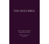 The Holy Bible, King James Version, Verseless Edition (Copertina rigida)