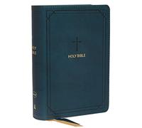 The Holy Bible: New King James Version, Teal Leathersoft, Reference, Red Letter Edition, Comfort Print