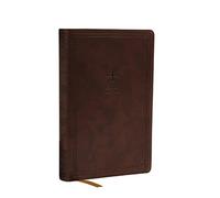 NRSV Catholic Edition Gift Bible, Brown Leathersoft (Comfort Print, Holy
