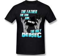 The Holy Dedsec Watch Dogs 2 Inspired Design Casual T Shirt Watch Dogs Legion Tee Shirt 100% Cotton O Neck T-Shirts XXL