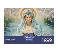 The Holy Mother of The Water-lotus Flower Puzzle in Legno Impermeabile DIY Puzzle Da 1000 Pezzi Regali Per Adulti Impossibili Puzzle Per Adulti Giochi Di Puzzle Impegnativi