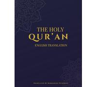 The Holy Qur'an: English Translation of The Noble Qur'an | Blue Cover | English Edition
